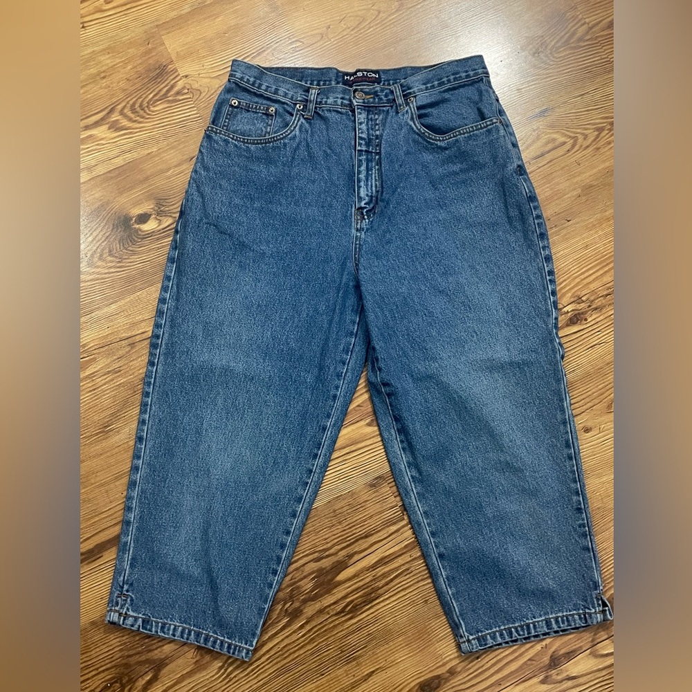 Vintage Halston Jeanswear Cropped Women’s Size 14